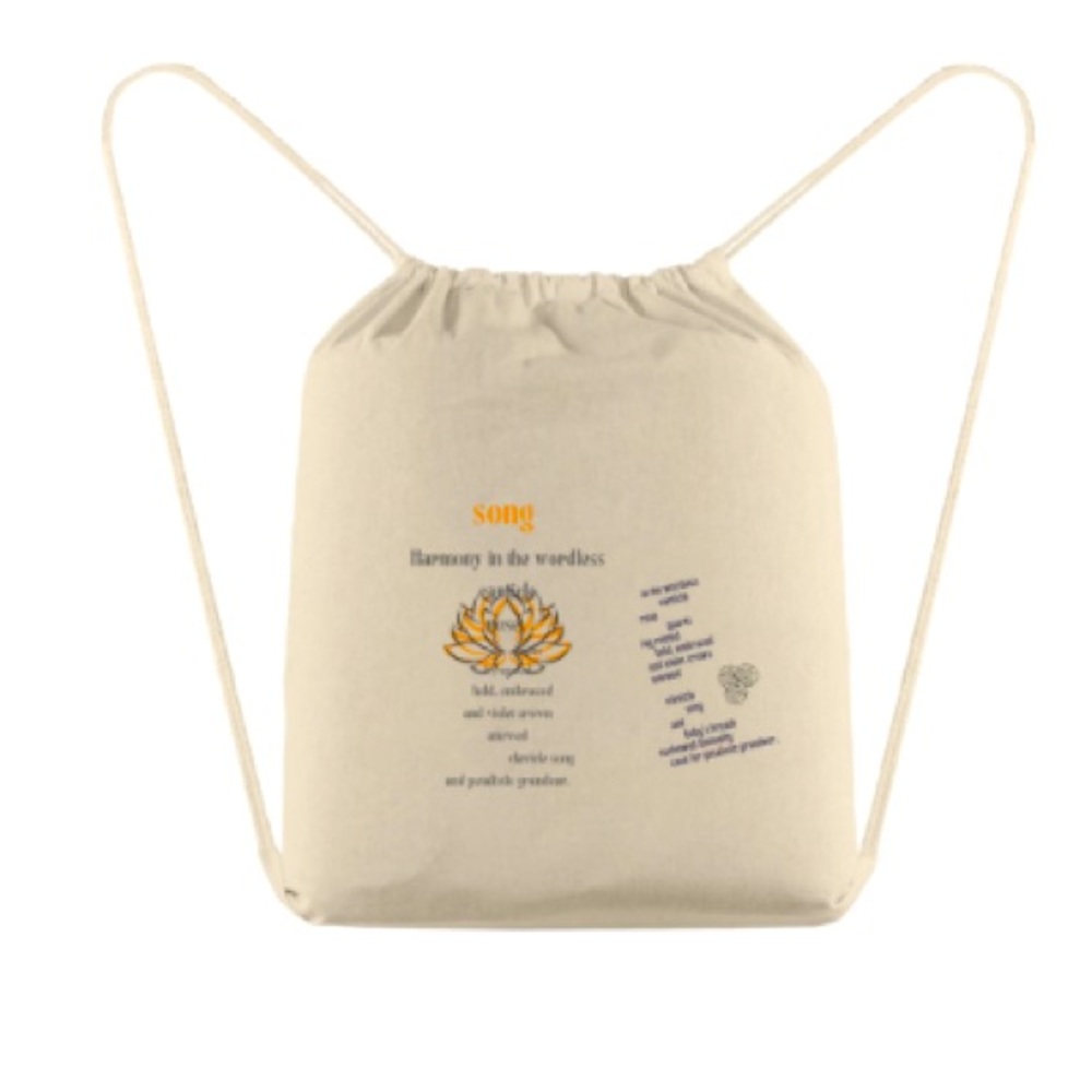 Free with any purchase!l over $25. 🧡 Lions gate” Drawstring Cotton Eco Bag 🦁☀️